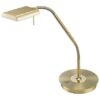 Trio 520910108 Bergamo LED stolní lampička | Teplá bílá | 12W | Barevný kov | Mosaz