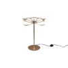 Trio 521210108 Charivari LED Stmívatelná lampička | Teplá bílá | 26W | Barevný kov | Mosaz