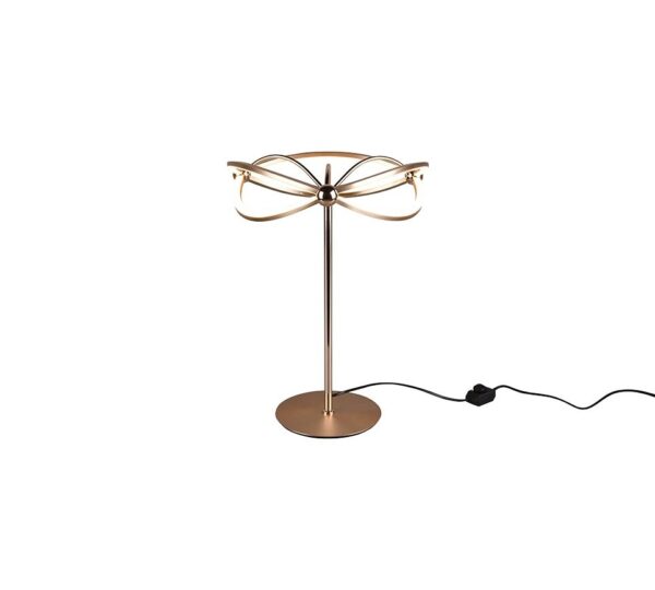 Trio 521210108 Charivari LED Stmívatelná lampička | Teplá bílá | 26W | Barevný kov | Mosaz