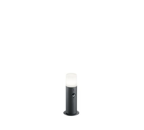 Trio 522260142 Hoosic Zahradní sloupkové světlo | E27 | Černá