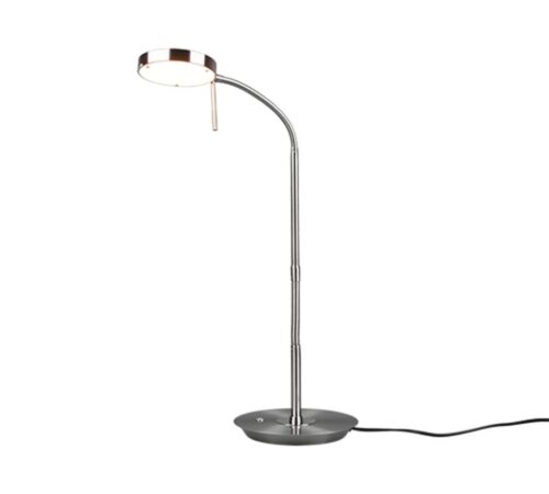 Trio 523310107 Monza LED Stmívatelná lampička | Variabilní | Kov | Nikl | 12W