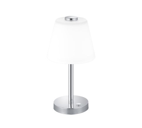 Trio 525490106 Emerald LED stolní lampička | Teplá bílá | 4W | Chrom | Kov