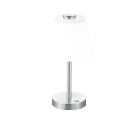Trio 525490107 Emerald LED stolní lampička | Teplá bílá | 4W | Kov | Nikl