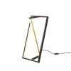 Trio 526810132 Edge LED Stmívatelná lampička | Variabilní | Černá | 9W