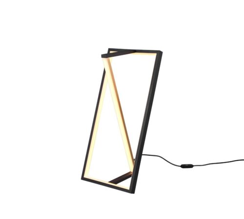 Trio 526810132 Edge LED Stmívatelná lampička | Variabilní | Černá | 9W