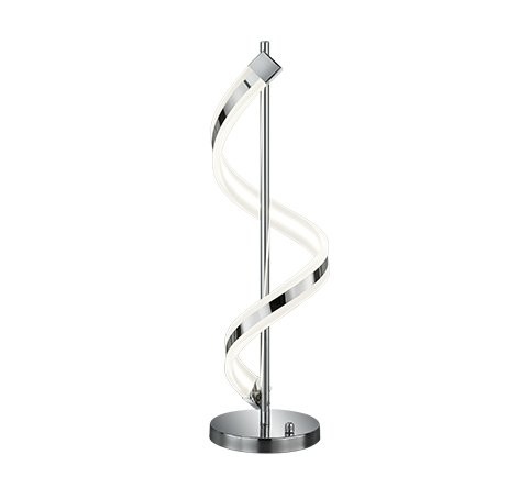Trio 572910106 Sydney LED stolní lampička | Teplá bílá | 14W | Chrom | Kov