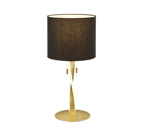 Trio 575310379 Nandor LED stolní lampička | Teplá bílá | 2x3W | Barevný kov | Zlatá