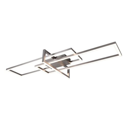 Trio 620310307 Salinas LED Přisazené stropní svítidlo | Teplá bílá | Kov | Nikl | 34W