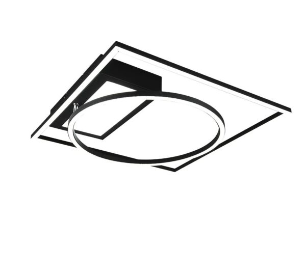 Trio 620510332 Downey LED Přisazený lustr | Variabilní | Černá