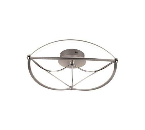 Trio 621290107 Charivari LED Přisazené stropní svítidlo | Teplá bílá | 42W | Kov | Nikl