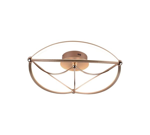 Trio 621290108 Charivari LED Přisazené stropní svítidlo | Teplá bílá | 42W | Barevný kov | Mosaz