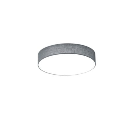 Trio 621911211 Lugano LED stropní svítidlo | Teplá bílá | 11W | Šedá