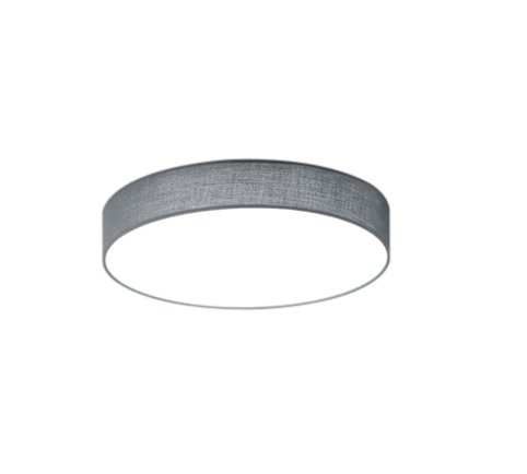 Trio 621912411 Lugano LED stropní svítidlo | Teplá bílá | 22W | Šedá