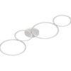 Trio 622610431 Rondo LED Přisazené stropní svítidlo | Teplá bílá | 37=3300lmW | Bílá