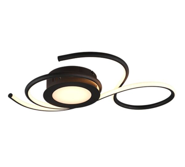 Trio 623410232 Jive LED Přisazené stropní svítidlo | Variabilní | Černá | 36W
