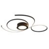 Trio 623419232 Jive LED Přisazené stropní svítidlo | Variabilní | Černá | 48W