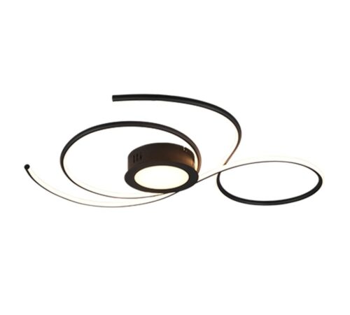 Trio 623419232 Jive LED Přisazené stropní svítidlo | Variabilní | Černá | 48W