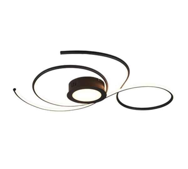 Trio 623419232 Jive LED Přisazené stropní svítidlo | Variabilní | Černá | 48W