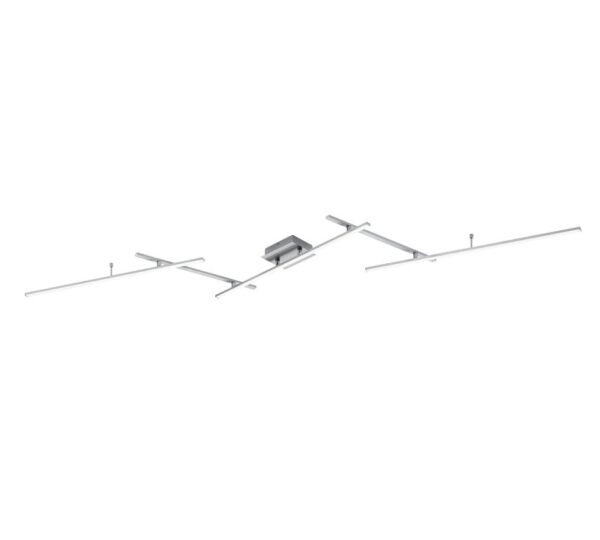 Trio 628410507 Arvin LED Přisazené stropní svítidlo | Teplá bílá | Variabilní | Kov | Nikl | 22W