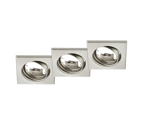 Trio 650000307 Jura Zápustná bodovka | GU10 | Kov | Nikl
