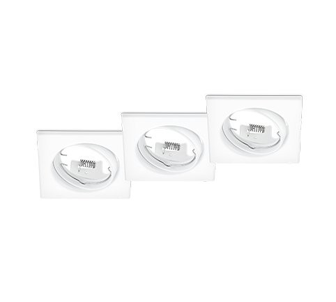 Trio 650000331 Jura Zápustná bodovka | GU10 | Bílá