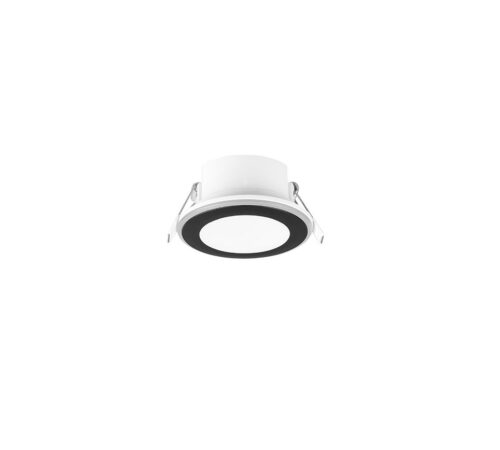 Trio 652310132 Aura Led zápustné svítidlo | Teplá bílá | Černá | 5W
