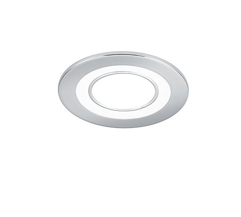 Trio 652510106 Cora LED Zápustné osvětlení | Teplá bílá | 5=450lmW | Chrom | Kov