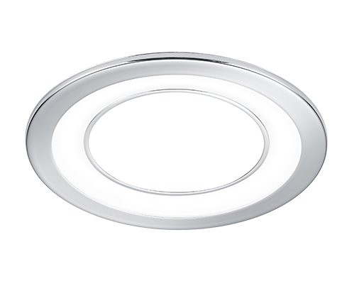Trio 652610106 Core LED Vnitřní osvětlení | Teplá bílá | 10=1040lmW | Chrom | Kov