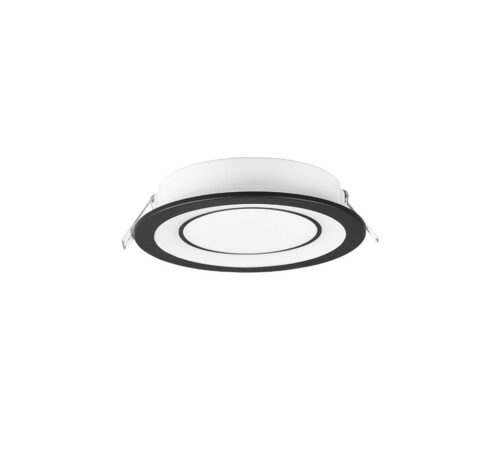 Trio 652610132 Core Led zápustné svítidlo | Teplá bílá | Černá | 10W