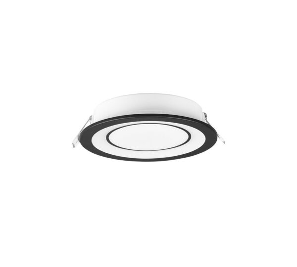 Trio 652610132 Core Led zápustné svítidlo | Teplá bílá | Černá | 10W