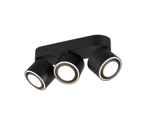 Trio 652910332 Taurus LED bodové svítidlo | Teplá bílá | 3W | Černá