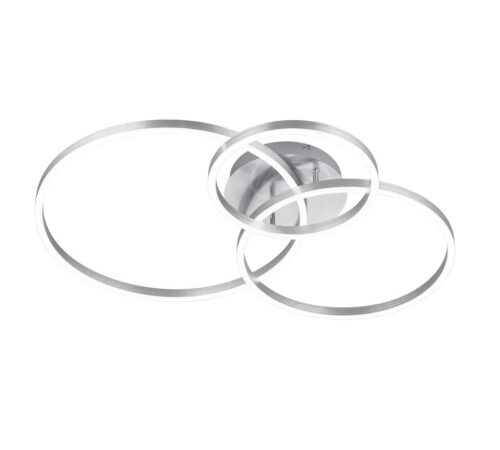 Trio 670810607 Winona LED Přisazené stropní svítidlo | RGB | Teplá bílá | Variabilní | Kov | Nikl