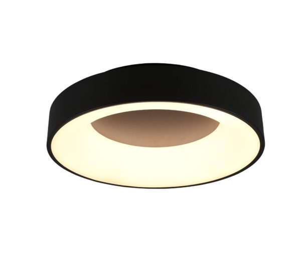 Trio 671210132 Girona LED Přisazené stropní svítidlo | Teplá bílá | Černá | 27W