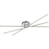 Trio 671610307 Tiriac LED stropní svítidlo | Teplá bílá | 3x8W | Kov | Nikl