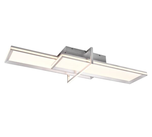 Trio 672110505 Charleston LED Přisazené stropní svítidlo | Teplá bílá | Kov | 21W