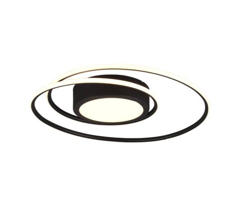 Trio 672310232 Yava LED stropní svítidlo | Variabilní | Černá | 56W