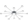 Trio 673311306 Rum LED Přisazené stropní svítidlo | Variabilní | Chrom | Kov | 12x2,1W6,6W