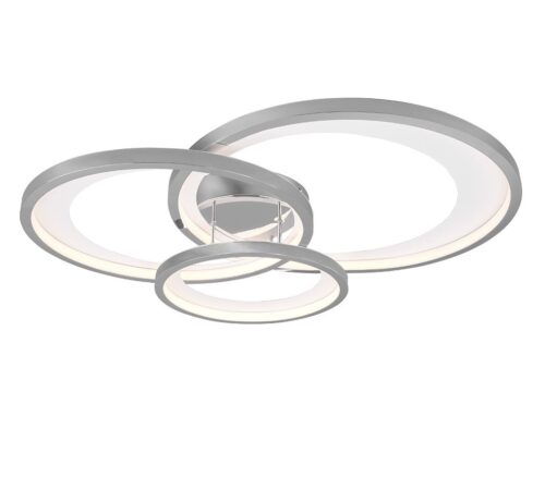 Trio 673810306 Granada LED Přisazené stropní svítidlo | Teplá bílá | Chrom | Kov | 36W