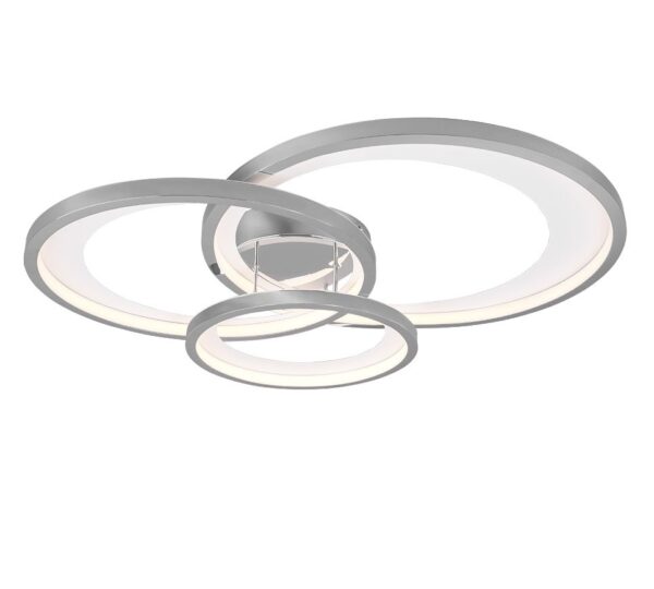 Trio 673810306 Granada LED Přisazené stropní svítidlo | Teplá bílá | Chrom | Kov | 36W