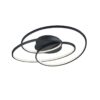 Trio 673916032 Gale LED Přisazené stropní svítidlo | Teplá bílá | 38=3850lmW | Černá