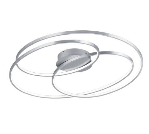 Trio 673918007 Gale LED Přisazené stropní svítidlo | Teplá bílá | Kov | Nikl | 50W