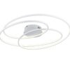 Trio 673918031 Gale LED Přisazené stropní svítidlo | Teplá bílá | 50W | Bílá
