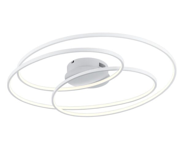 Trio 673918031 Gale LED Přisazené stropní svítidlo | Teplá bílá | 50W | Bílá