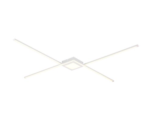 Trio 674410331 Oxford LED stropní svítidlo | Teplá bílá | 27W | Bílá