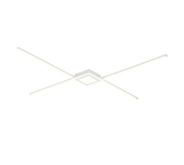 Trio 674410331 Oxford LED stropní svítidlo | Teplá bílá | 27W | Bílá
