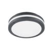 Trio 676960142 Piave LED Nástěnné venkovní světlo | Teplá bílá | 12W | Černá