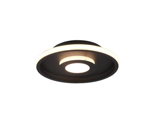 Trio 680810332 Ascari LED stropní svítidlo | Teplá bílá | Černá | 28W
