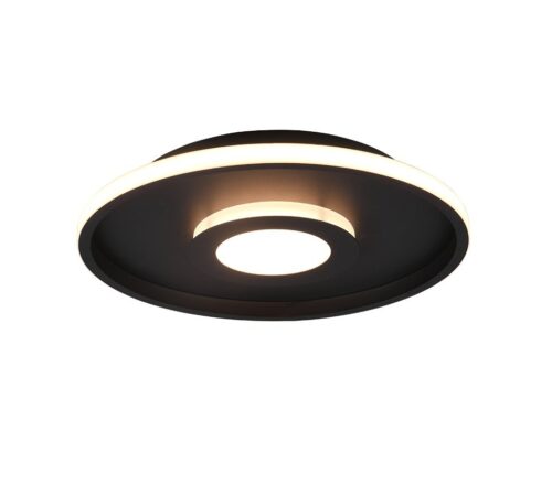 Trio 680819332 Ascari LED stropní svítidlo | Teplá bílá | Černá | 35W