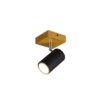 Trio 812400132 Marley Přisazené stropní svítidlo | GU10 | Černá
