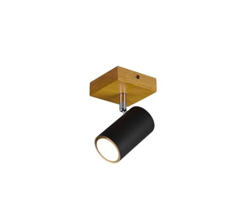 Trio 812400132 Marley Přisazené stropní svítidlo | GU10 | Černá